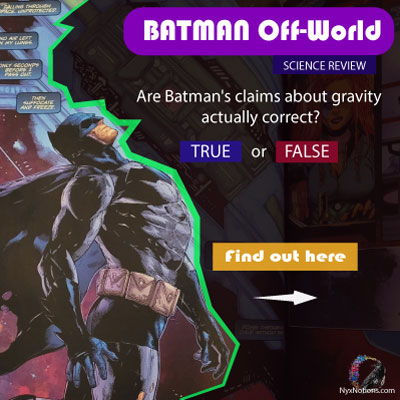 Gravity and Batman – Science Facts in Comics