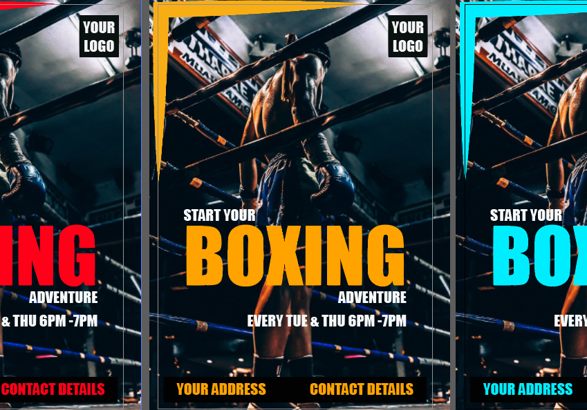 All in One Boxing Posters
